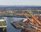Ships in the Blair Waterway